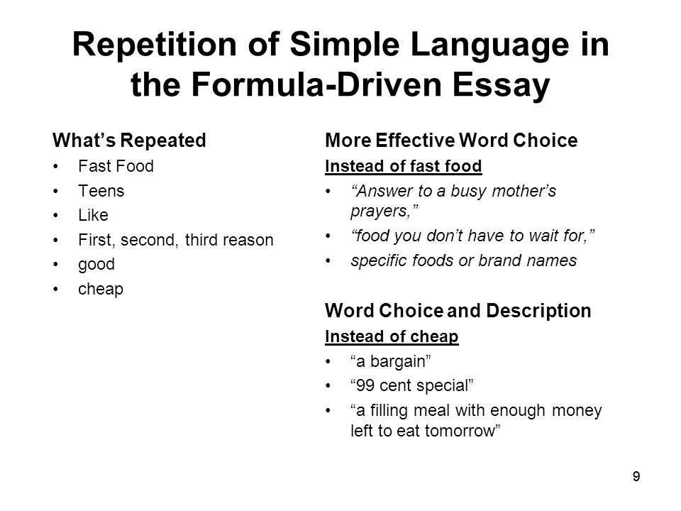 Word Choice Lessons for Better Essays